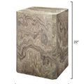 Product Image 3 for Vale Sand Gray Veneer Side Table from Jamie Young