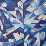 Product Image 7 for Asha Blue Framed Canvas from Villa & House