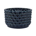 Product Image 1 for Accordion Crackled Blue Pot from Elk Home