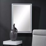 Product Image 8 for Uttermost Barnaby White Vanity Mirror from Uttermost