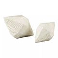 Product Image 1 for Pavi Bone Prism Set of 2 from Currey & Company