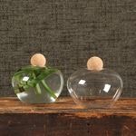 Product Image 4 for Sable Glass Jar With Cork Ball Stopper Clear from Homart