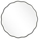 Product Image 4 for Aneta Black Round Mirror from Uttermost