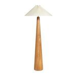 Product Image 9 for Nora Solid Oak Wood Pleated Floor Lamp from Four Hands
