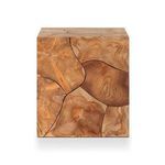 Product Image 18 for Tomlin Brown Teak Outdoor End Table from Four Hands