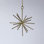 Product Image 3 for Starburst Gold Spike Ornament, Set of 2 from Cody Foster & Co