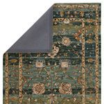 Product Image 5 for Vibe By Ahava Handmade Oriental Green/ Blue Rug from Jaipur 