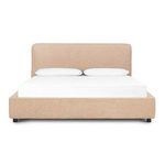 Product Image 3 for Aidan Sheepskin Upholstered Camel Queen Bed from Four Hands