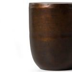 Product Image 9 for Basil Outdoor Antique Rust Drink Table from Four Hands