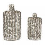Product Image 1 for Set Of 2 Metal Work Vases from Elk Home