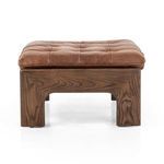 Product Image 5 for Halston Top Grain Leather Ottoman - Heirloom Sienna from Four Hands