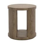 Product Image 2 for Collins Round Sable Oak End Table from Essentials for Living