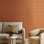 Product Image 2 for Nicole Miller Hard Edge Ogee Clay Peel & Stick Wallpaper from Graham & Brown