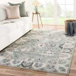 Product Image 6 for Lennox Oriental Light Blue/ Ivory Rug from Jaipur