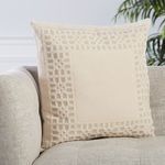 Product Image 8 for Azilane Trellis Beige/ Light Gray Throw Pillow 22 inch from Jaipur 