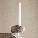 Product Image 4 for Candle Holder Valley Grey/Natural from BIDKHome