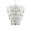 Product Image 10 for Tulum Sugar White Iron Chandelier from Currey & Company