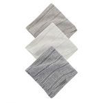 Product Image 2 for Mendocino Linen Napkins, Set of 4 - Light Grey from Pom Pom at Home