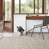 Omen Grey Rug displayed in a modern interior showing full rug layout and surrounding furnishings