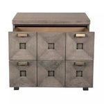 Product Image 3 for Small Greige Walnut Musashi 2 Drawer Console from Noir