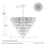 Product Image 10 for Jacqueline Large Chandelier from Arteriors