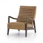 Product Image 17 for Chance Warm Taupe Dakota Brown Leather Accent Chair from Four Hands