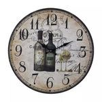Product Image 1 for Wine Bottles Wall Clock from Elk Home