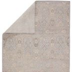 Product Image 5 for Williamsburg Hand-Knotted Trellis Gray/ Beige Rug from Jaipur 