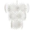 Product Image 11 for Bismarkia Large White Chandelier from Currey & Company