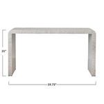 Product Image 3 for Maris Mother-of-Pearl Console Table from Creative Co-Op