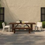 Product Image 8 for Esmond Outdoor Dining Bench from Moe's