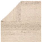 Backside of Folade rug illustrating reversed pattern and flat weave detail