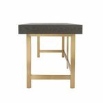 Product Image 6 for Boone Two Drawer Desk from Worlds Away
