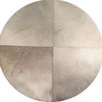 Product Image 4 for Jordan Frosted Hide Leather Ottoman from Alder & Tweed