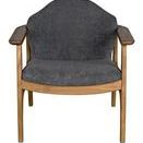 Product Image 3 for Vittorio Chair with Grey Fabric from Noir