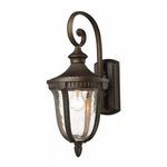Product Image 1 for 1  Light Outdoor Sconce In  Weathered Rust  from Elk Lighting