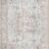 Loren Silver Slate Rug in a runner size showing long rectangular shape and vintage design