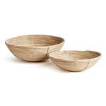 Product Image 1 for Cane Rattan Low Bowl, Set of 2 from Napa Home And Garden