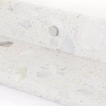 Product Image 3 for Lowry Wall Shelf, Set Of 3 White Terrazz from Four Hands