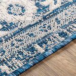 Product Image 7 for Eagean White / Navy Indoor / Outdoor Rug from Surya