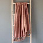 Product Image 4 for Washed Linen Throw, Faded Coral from Park Hill Collection