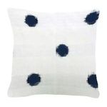 Product Image 1 for Navy Blk Dots In White Pillow from Kufri Life