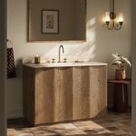 Product Image 4 for Brookhurst Satin Oak Veneer Single Wide Vanity from Four Hands