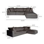 Product Image 5 for Clay Lounge Modular Sectional from Moe's