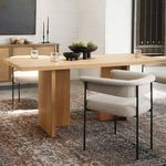 Product Image 18 for Carrie Modern Light Camel Boucle Dining Chair from Four Hands