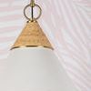 Product Image 4 for Mica 1-Light Modern Coastal Rope-Wrapped Small Pendant from Mitzi