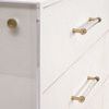 Product Image 6 for Sonia Pearl Shagreen 6-Drawer Resin Double Dresser from Essentials for Living