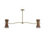Product Image 1 for Gable Linear Chandelier with Shade from Regina Andrew Design