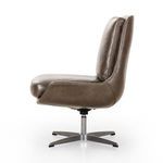 Product Image 5 for Burbank Brown Leather Modern Desk Chair from Four Hands