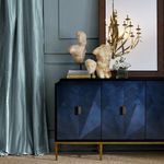 Product Image 6 for Kallista Blue Credenza from Currey & Company
